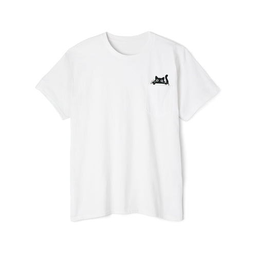 Pocket Cat Graphic T-Shirt