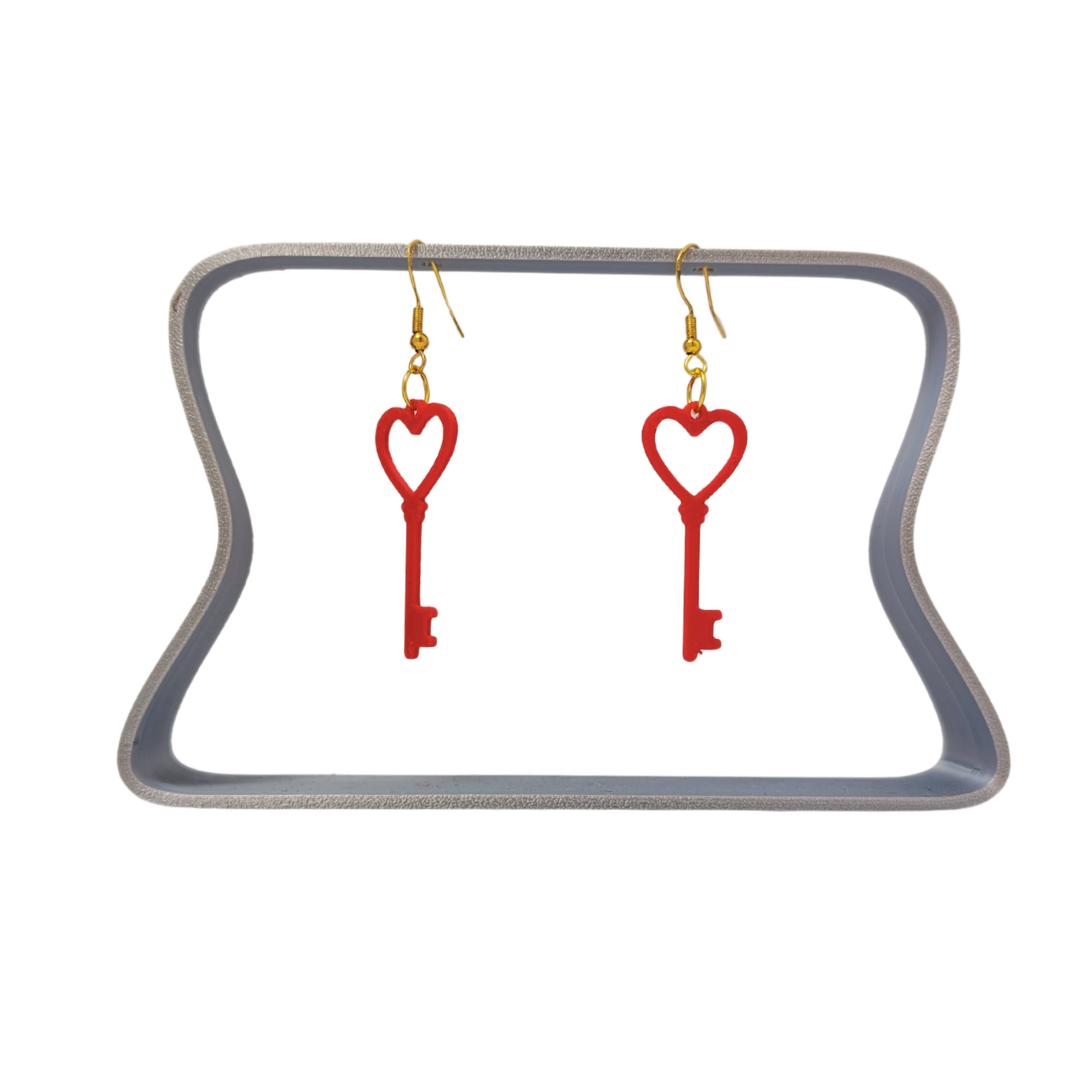 Key to My Heart Earrings image 2