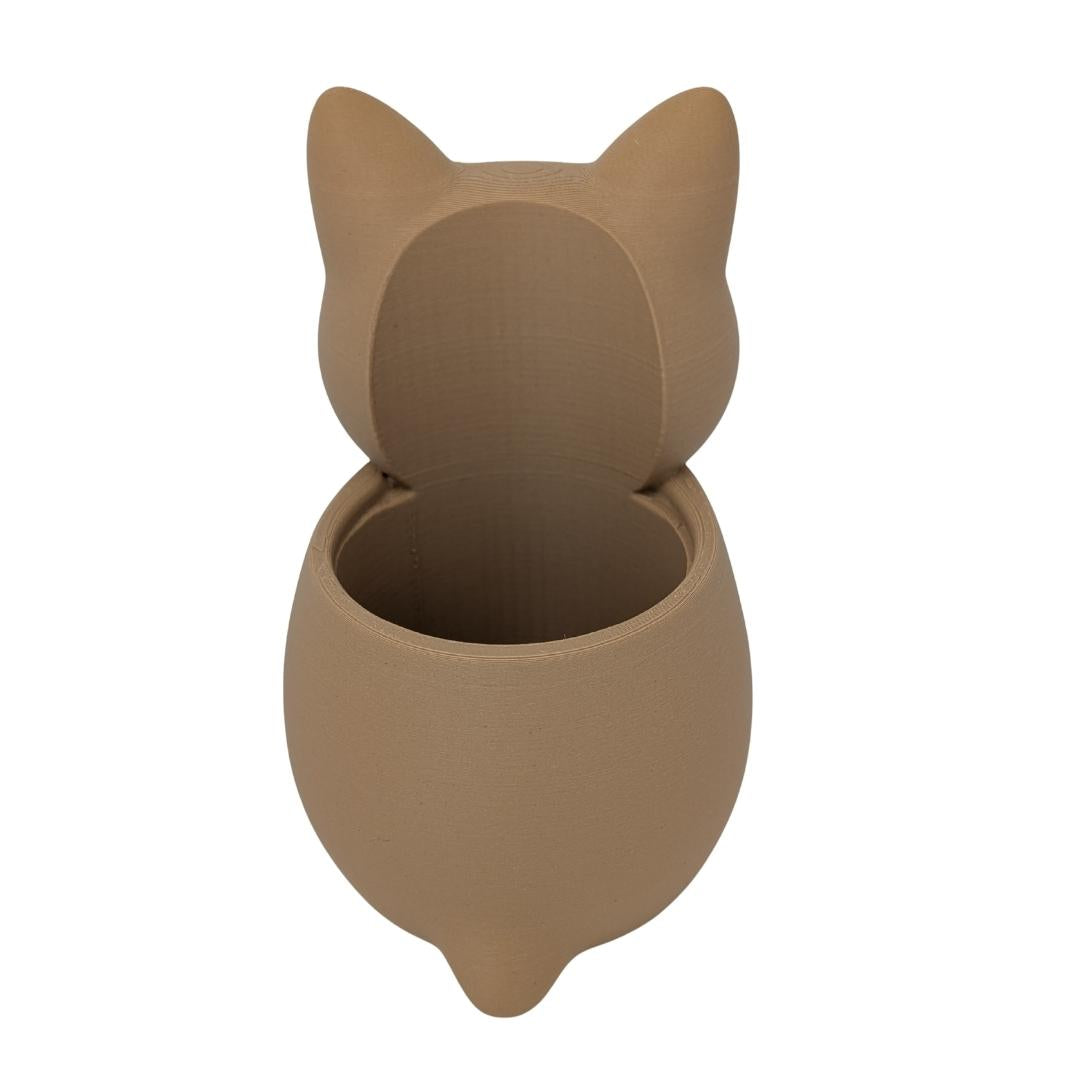 Cute Kitty Cat Planter Pot - Modern Desk & Home Decor image 3
