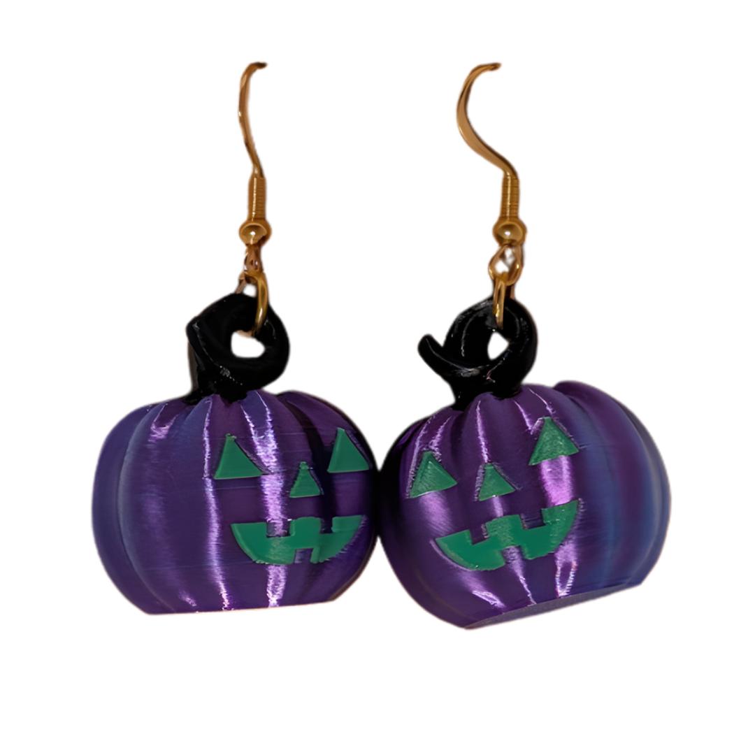 Perfect Pumpkin Earrings image 0