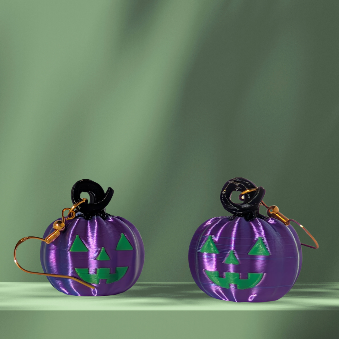 Perfect Pumpkin Earrings image 1