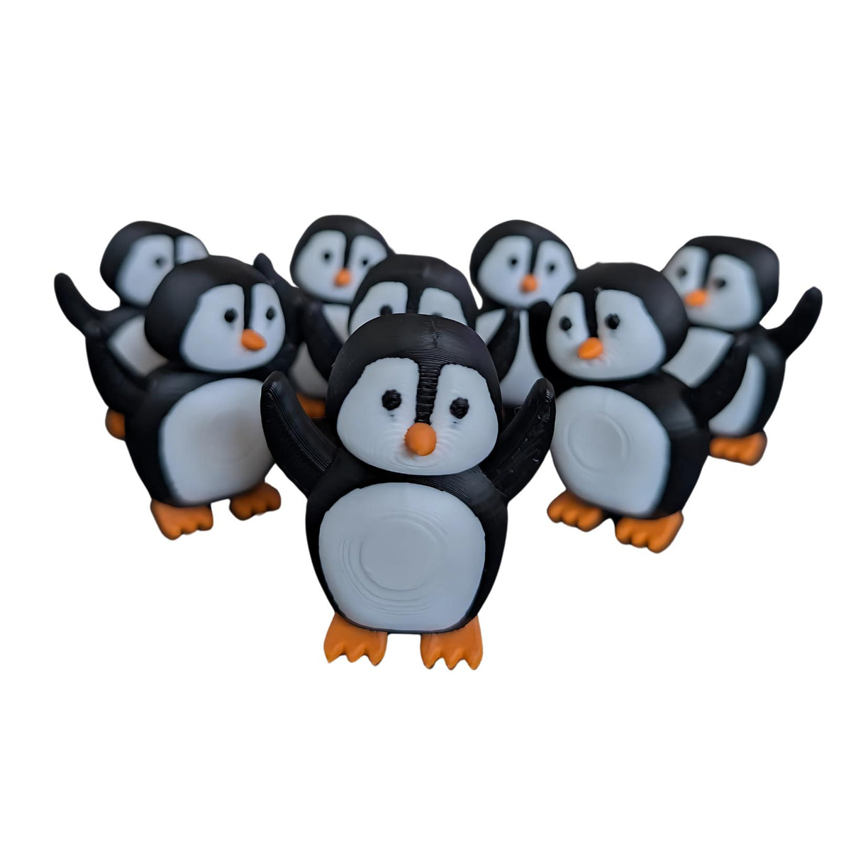 Penguin Posse Mini Bobbleheads image 0