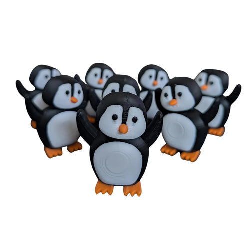 Penguin Posse Mini Bobbleheads