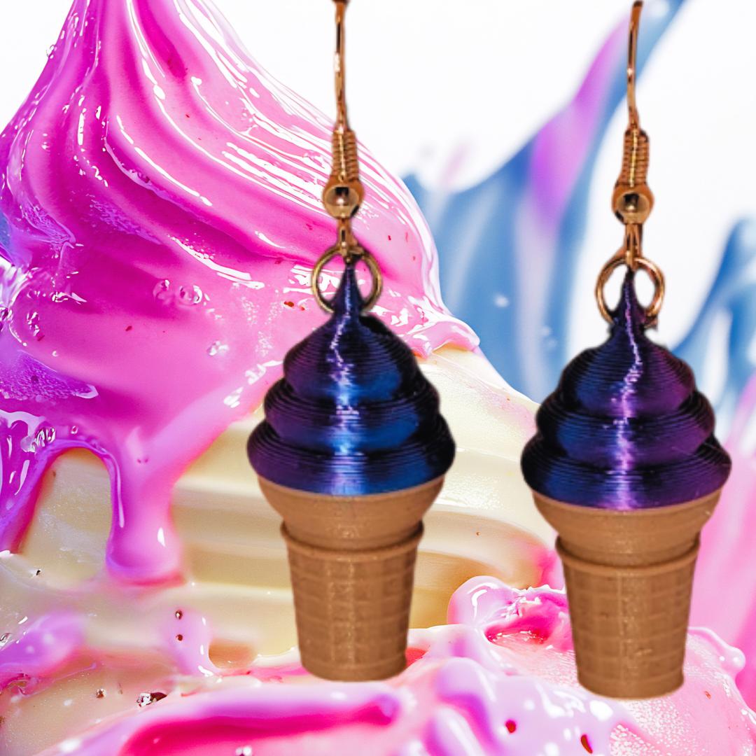 Wild Berry Soft Serve Earrings image 3
