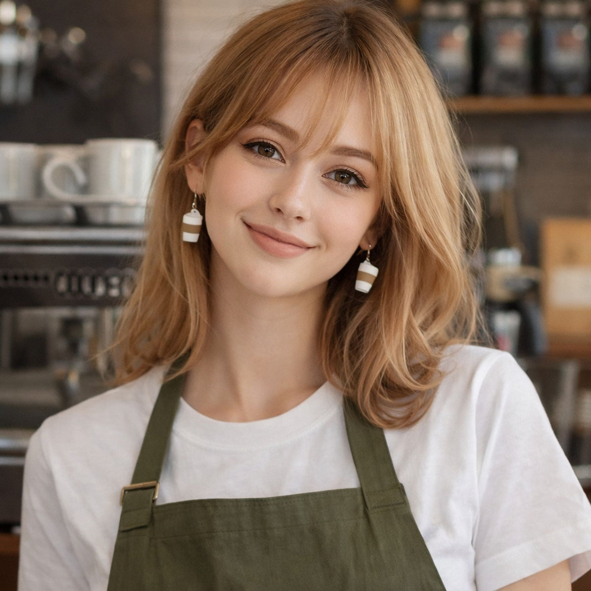 Coffee Cup Earrings image 1