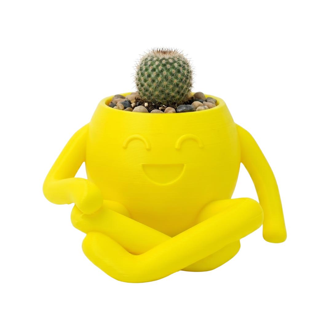 Inviting Yellow WooSah Cubbie image 1