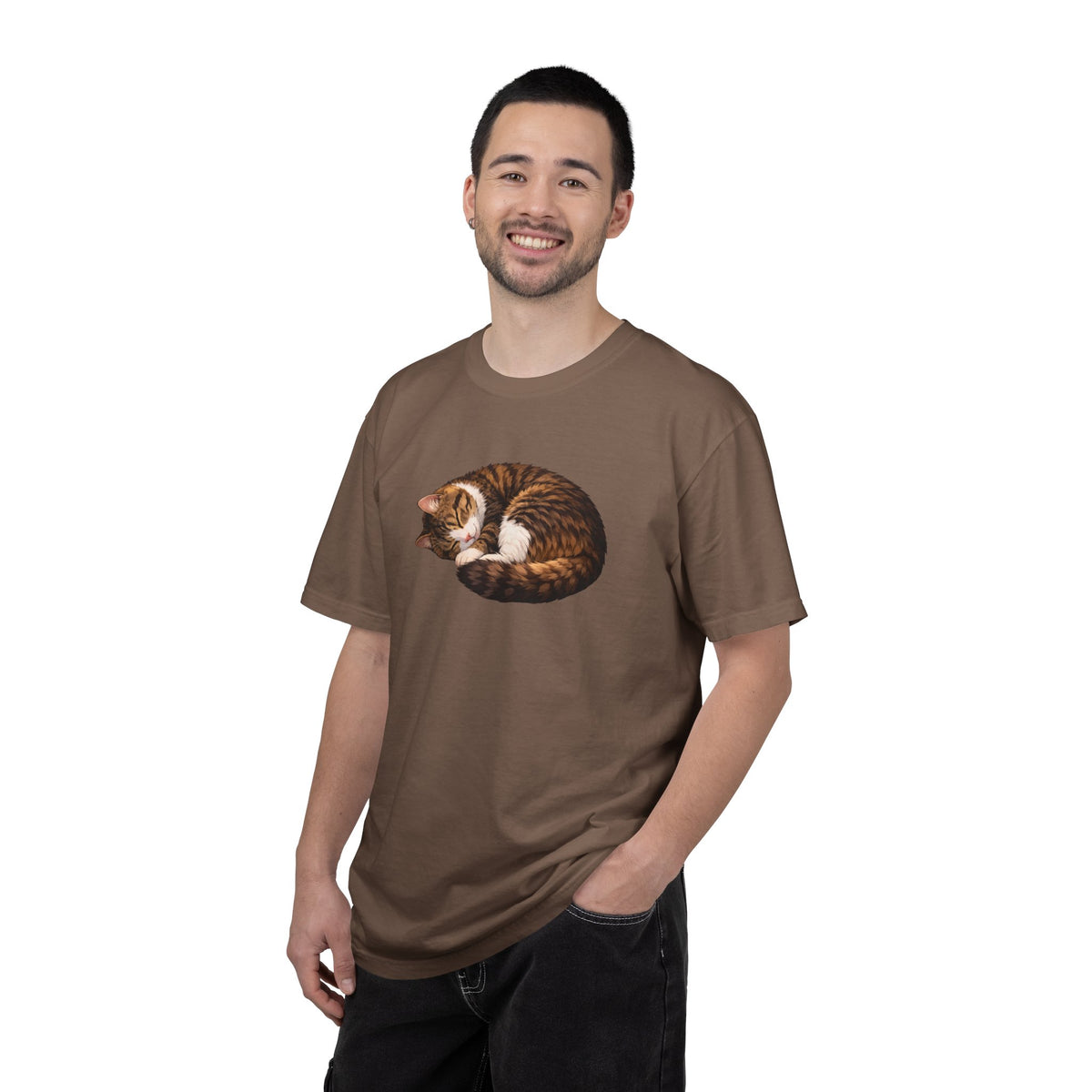 Cozy Cat Nap T‑Shirt image 3