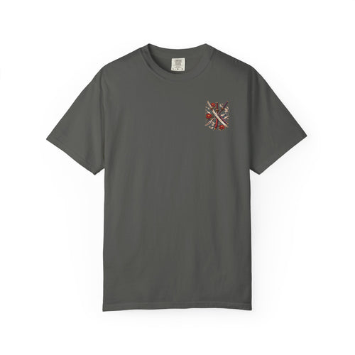 Crossed Blades Graphic T-Shirt