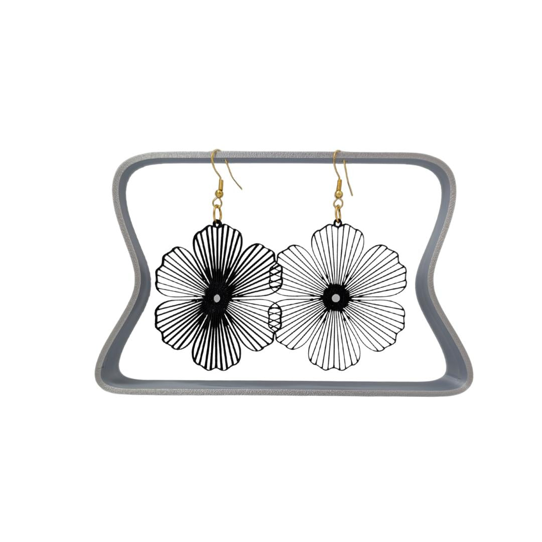 Twilight Flower Earrings image 0